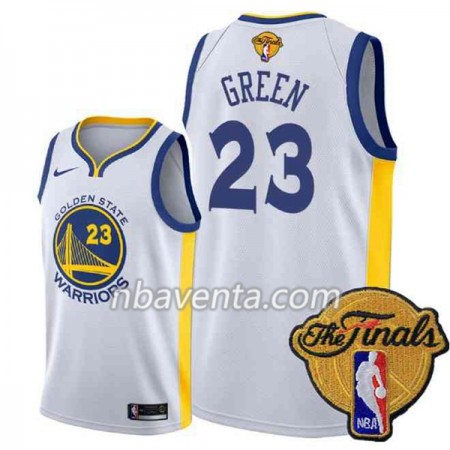 Camiseta Hombre Golden State Warriors Draymond Green 23 2018 NBA Finals Nike Blanco Swingman